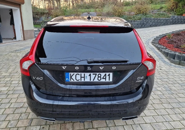 Volvo V60 cena 59900 przebieg: 190377, rok produkcji 2015 z Alwernia małe 277